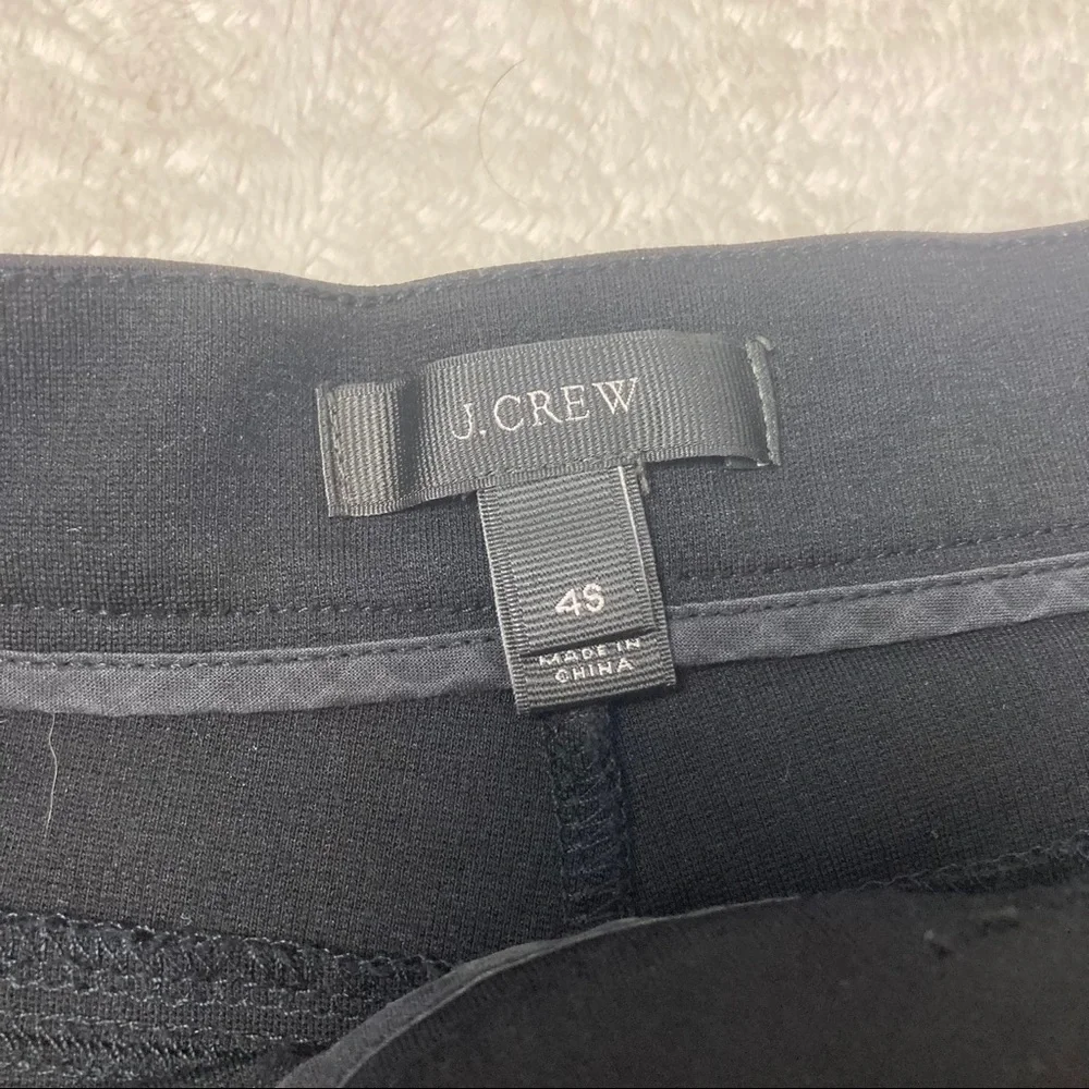J. Crew Black Dress Pant 4S